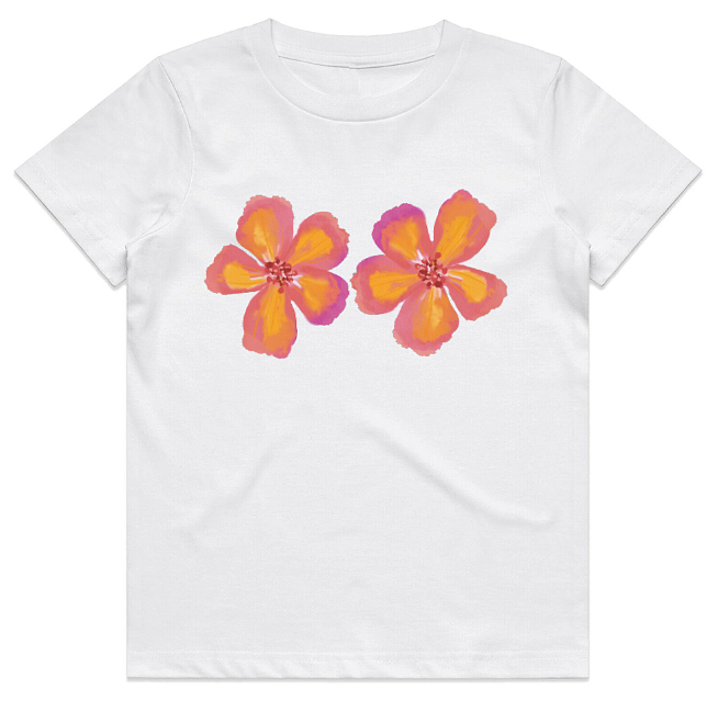 Two Flowers Tee