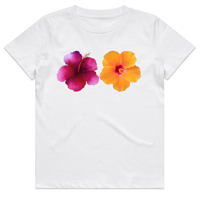 Two Flowers Tee