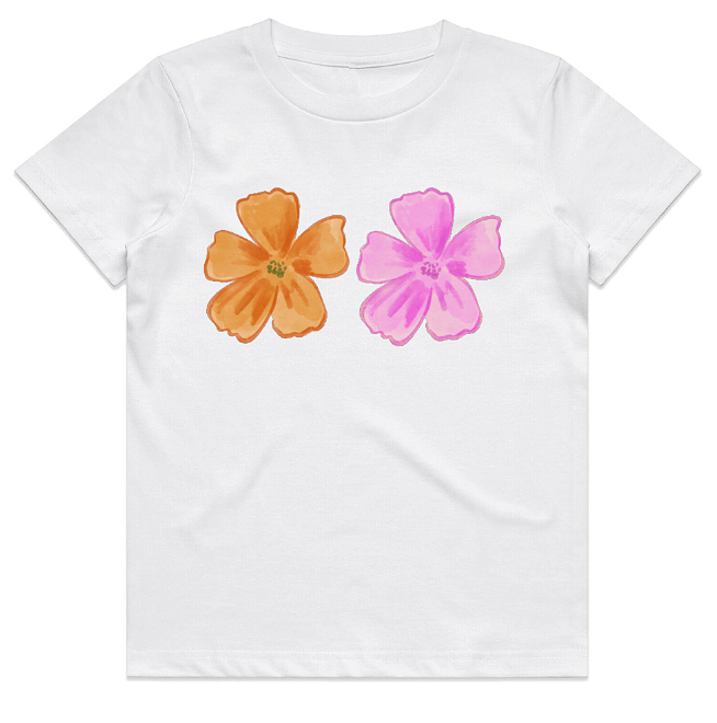 Two Flowers Tee