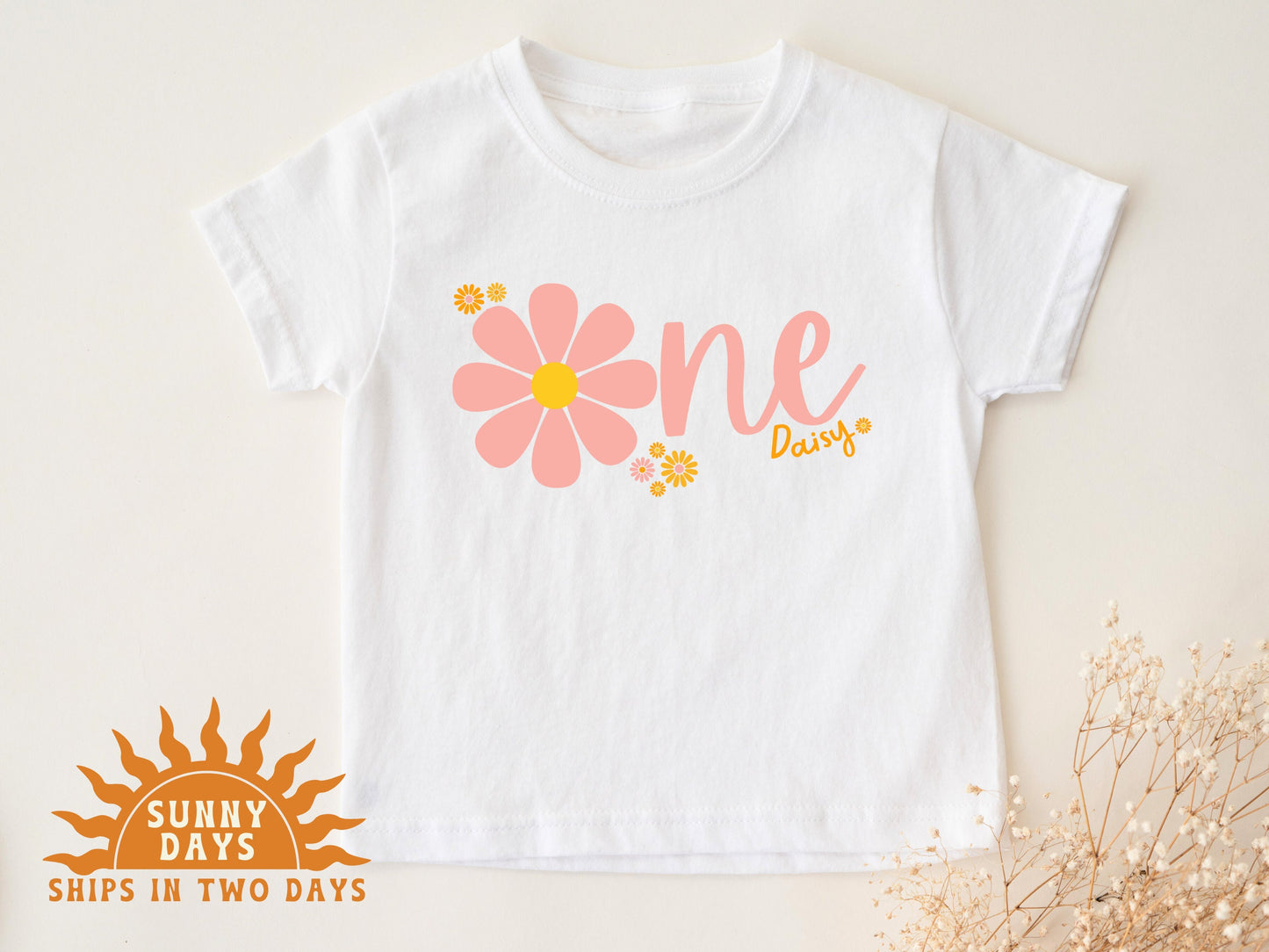First Birthday Daisy T-Shirt