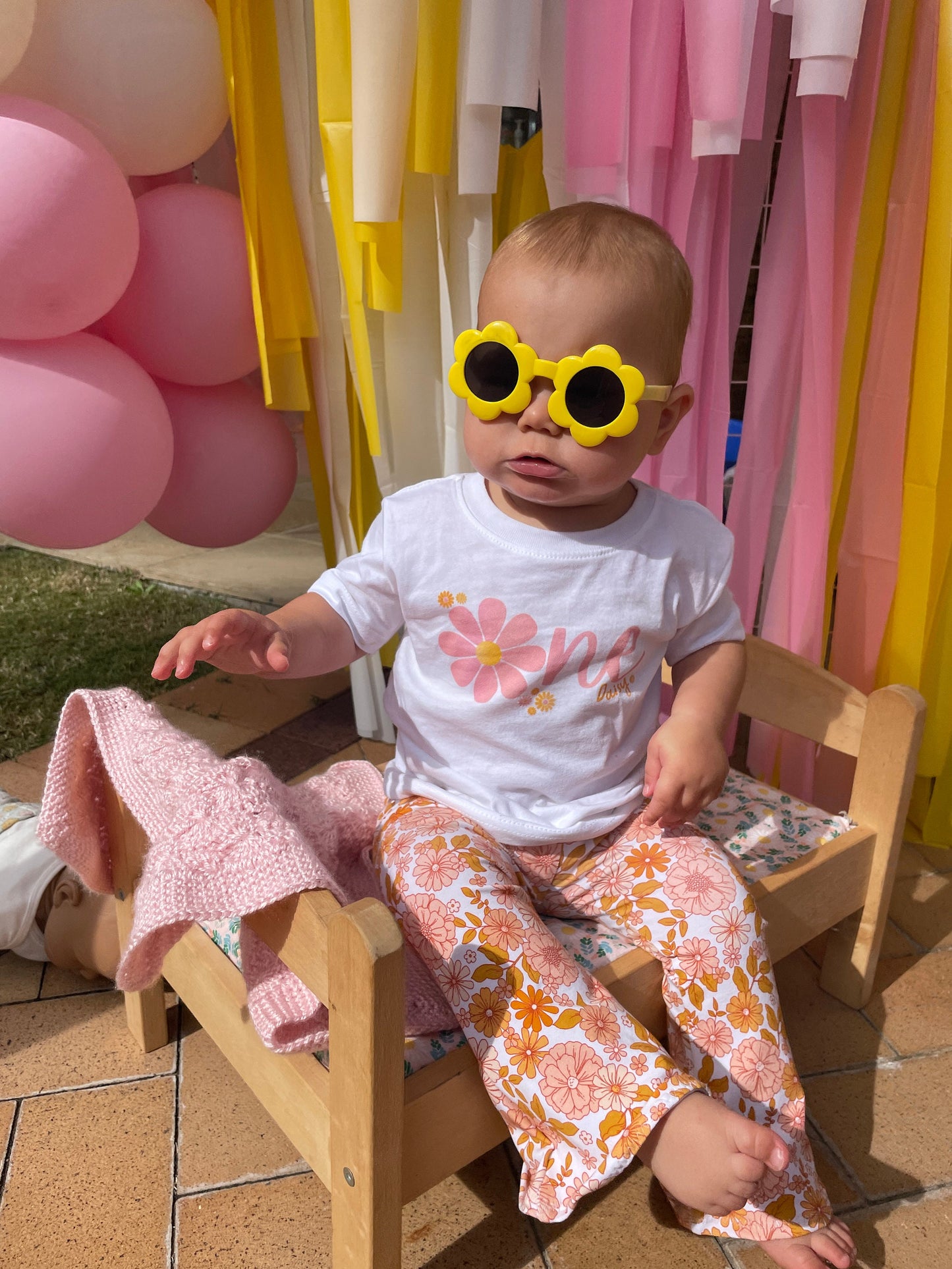 First Birthday Daisy T-Shirt