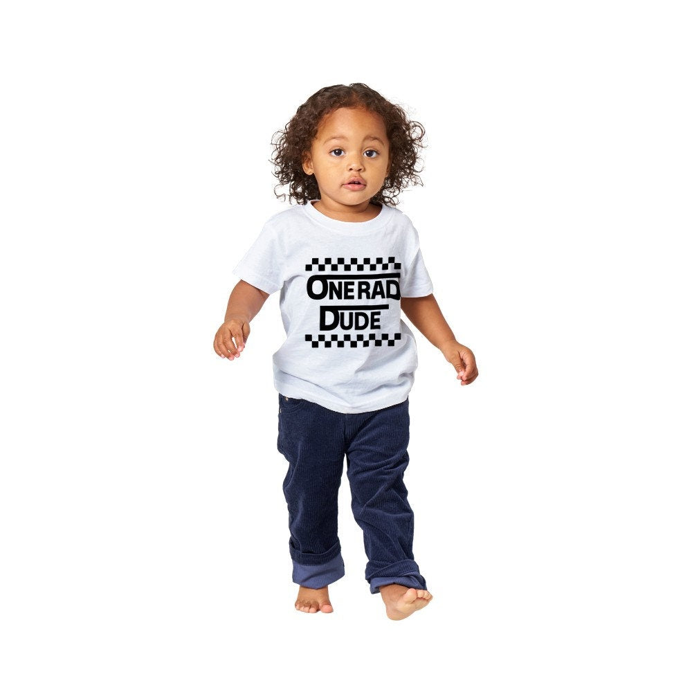 One Rad Dude First Birthday Shirt