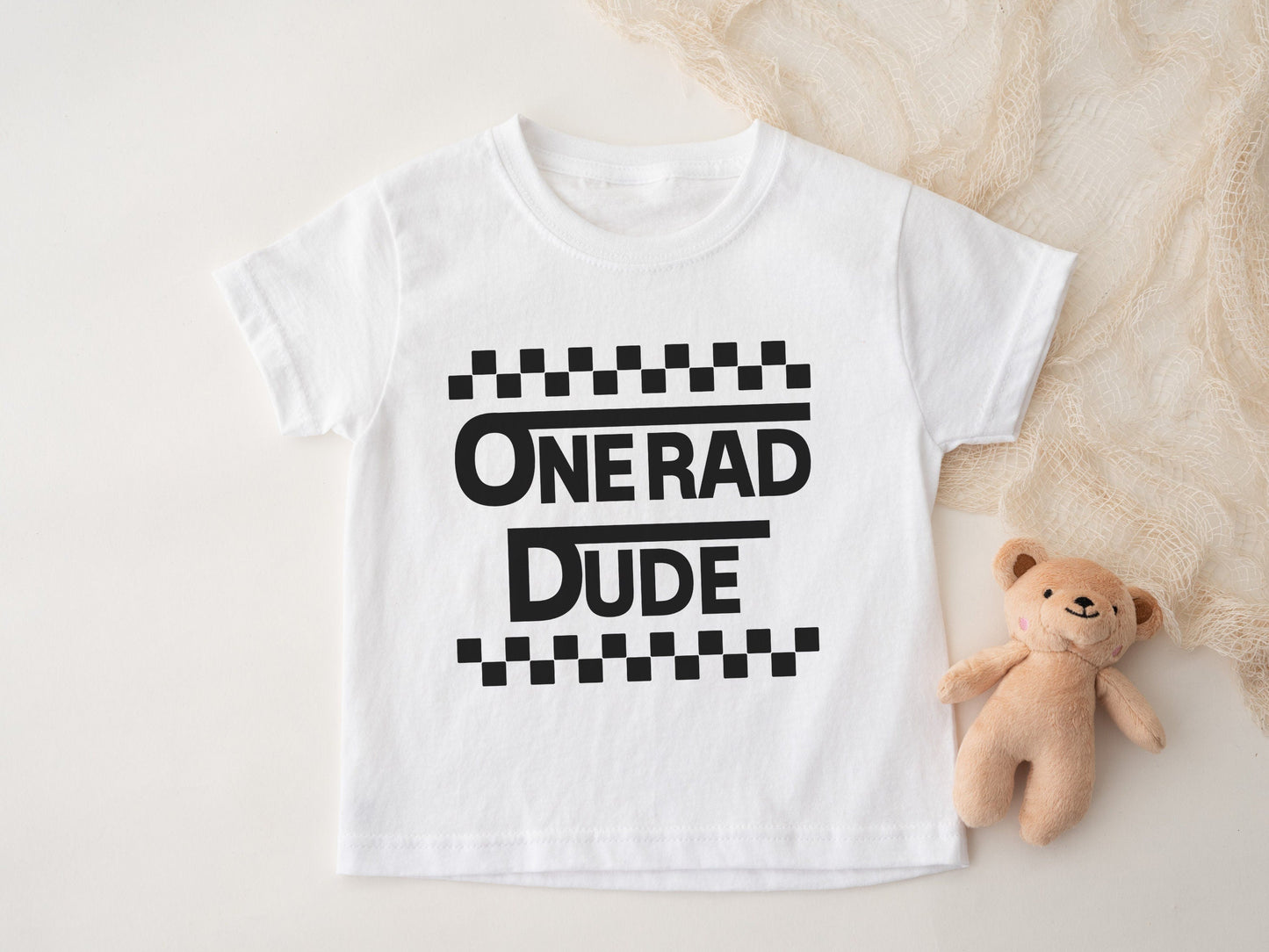 One Rad Dude First Birthday Shirt
