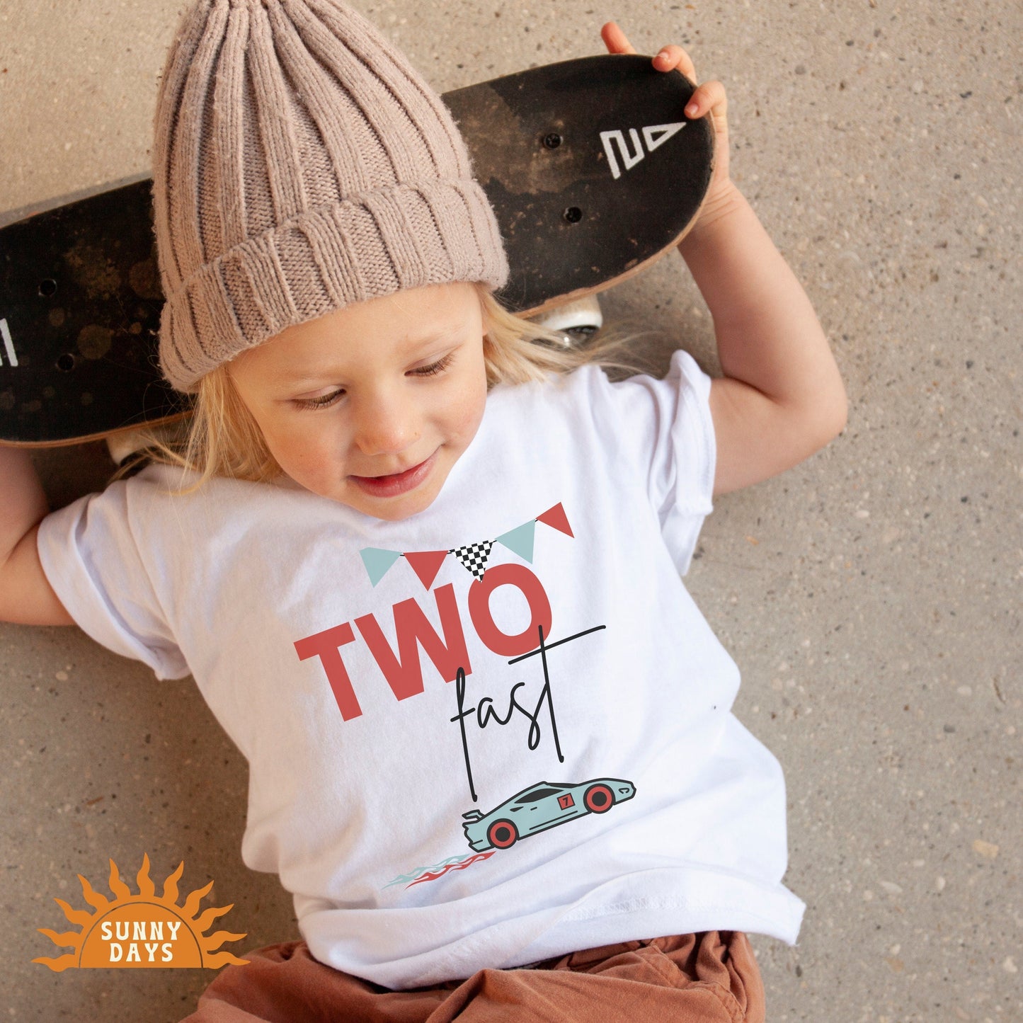 Two Fast Second Birthday Shirt