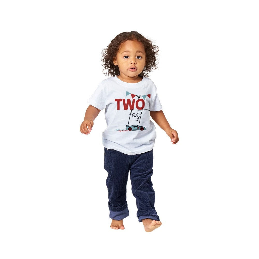Two Fast Second Birthday Shirt