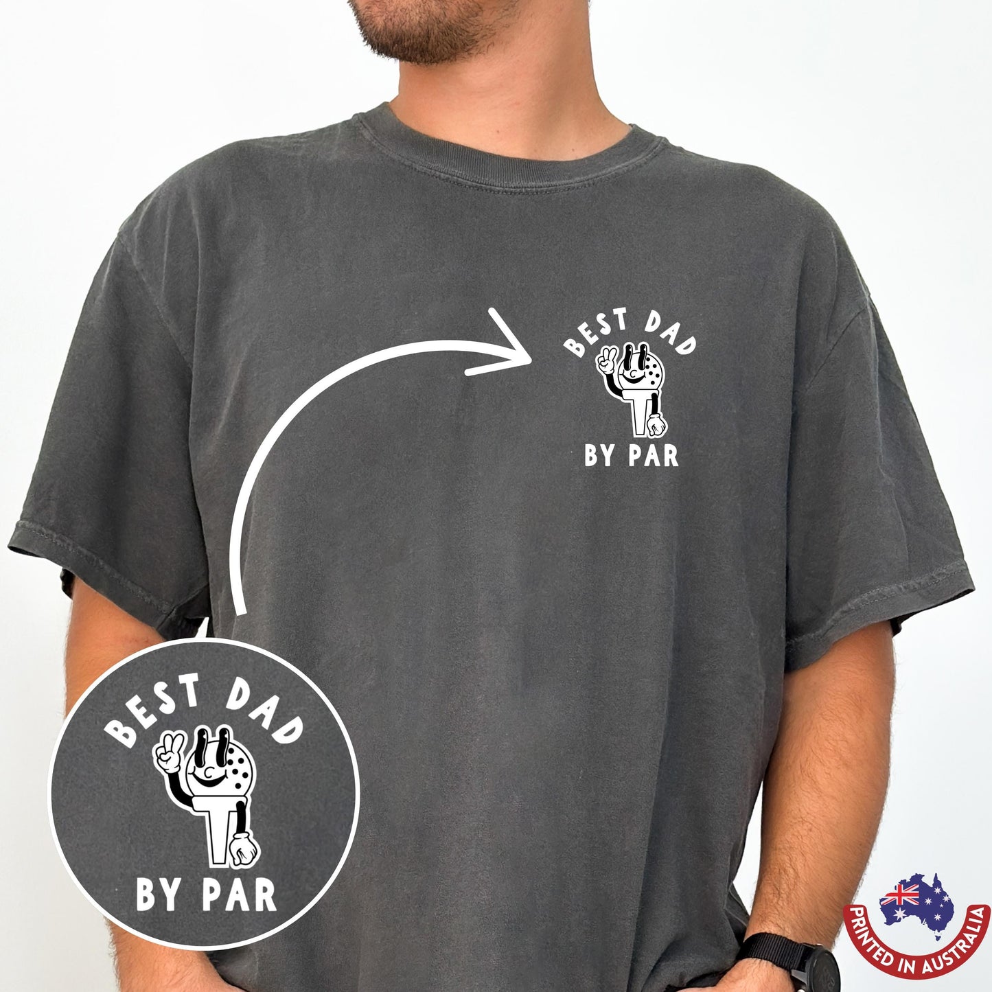 "Best Dad By Par" Golf Shirt