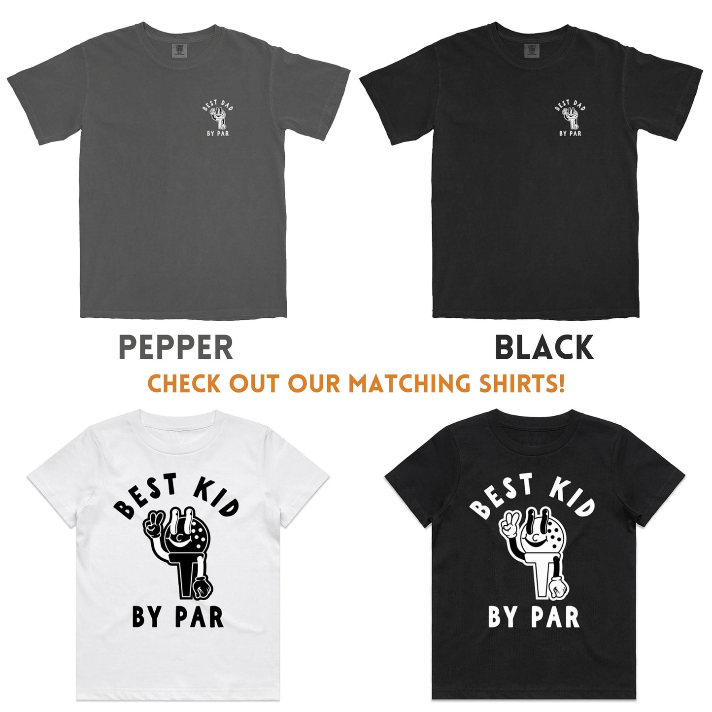 "Best Dad By Par" Golf Shirt