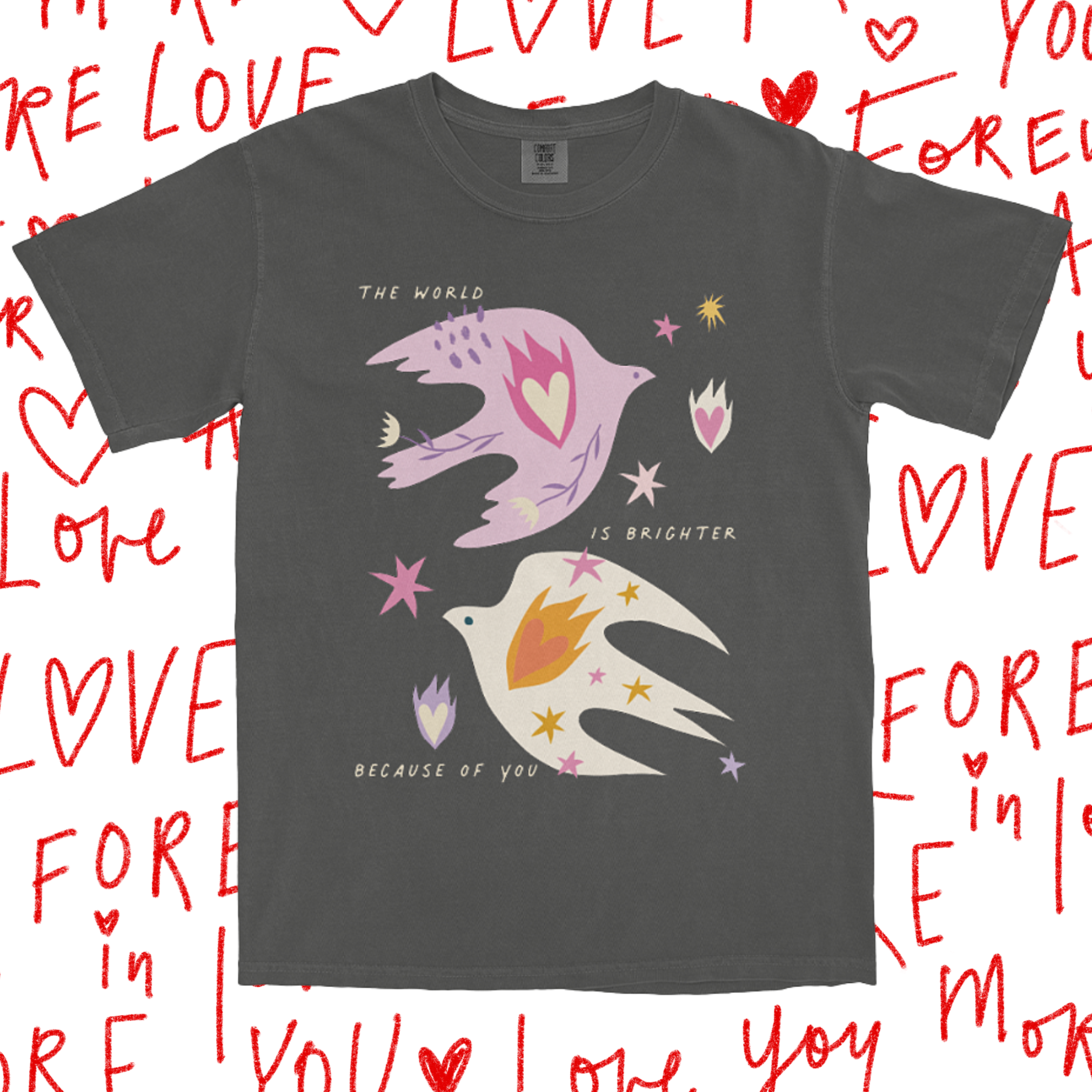 The World is Brighter Because of You