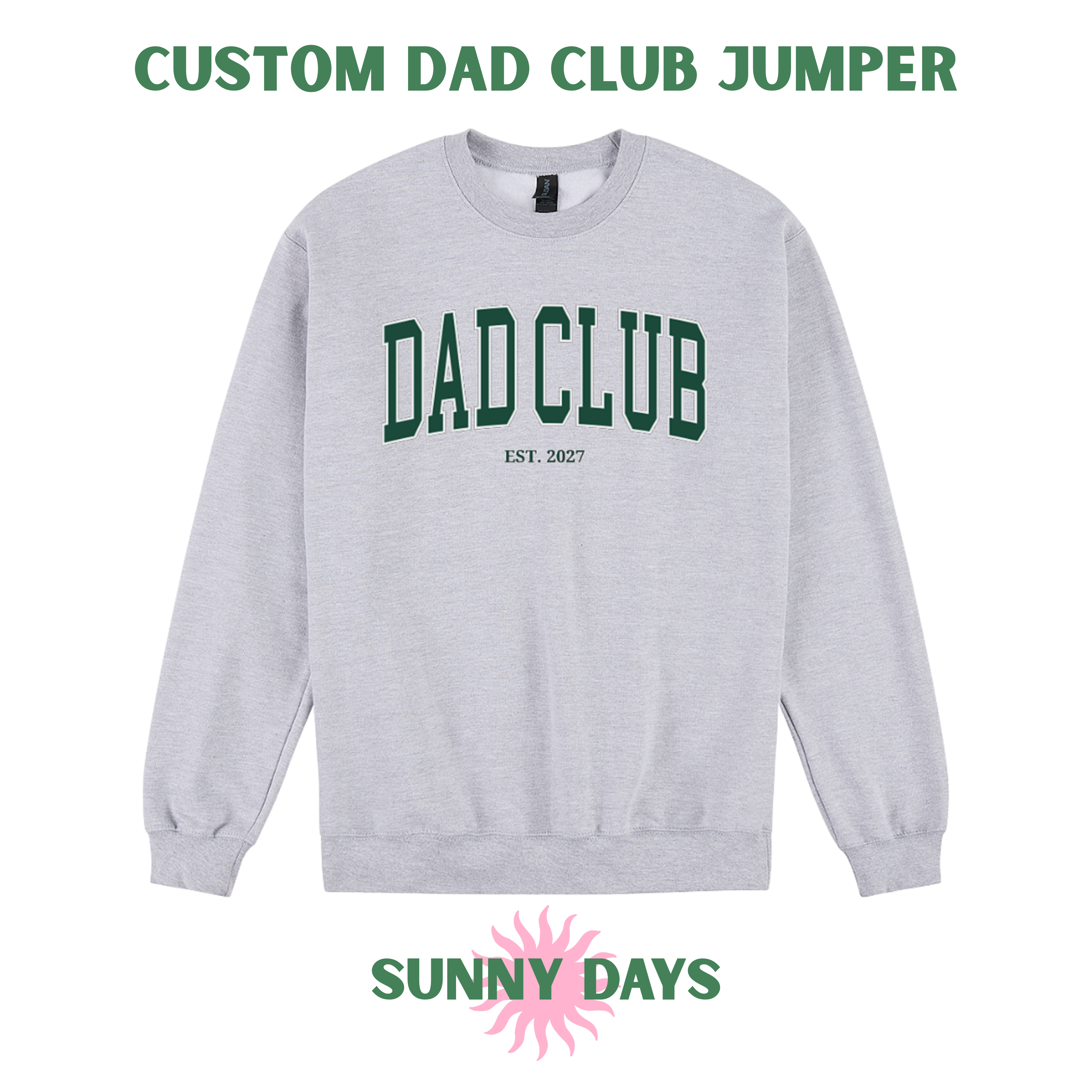 Dad Club Custom Crew