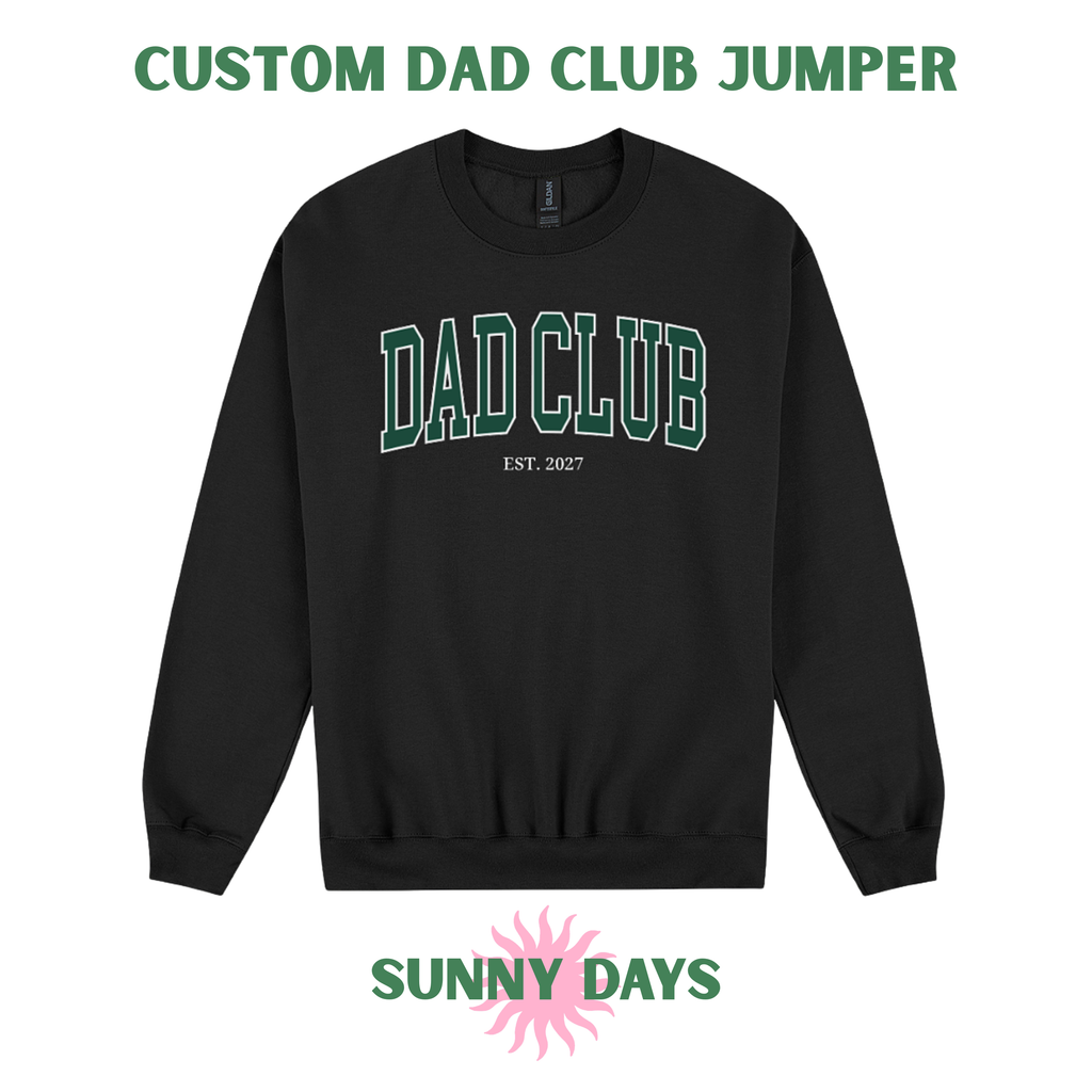 Dad Club Custom Crew