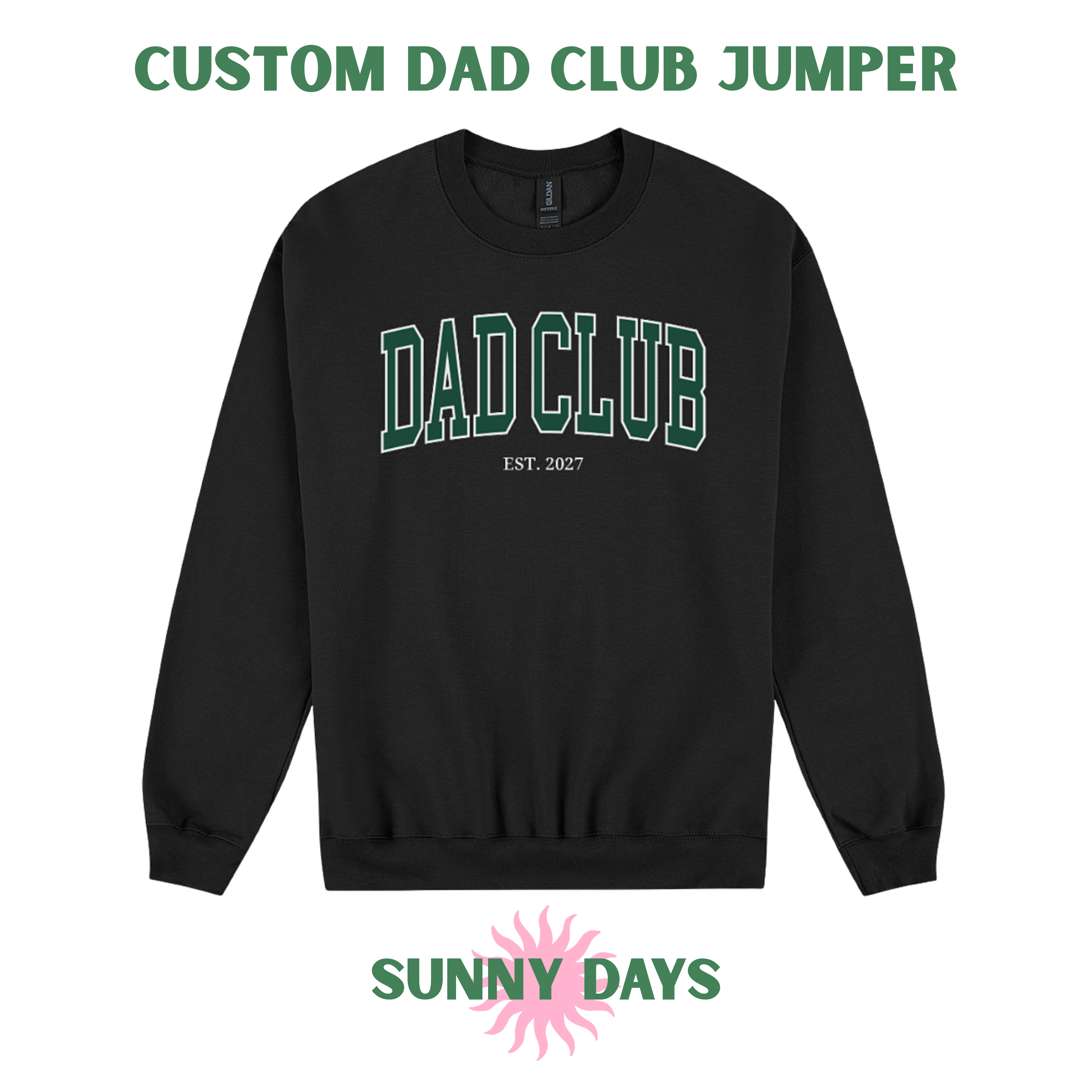 Dad Club Custom Crew