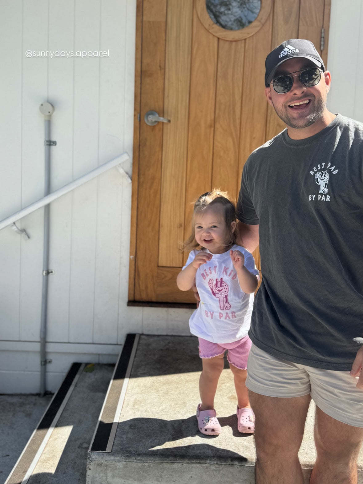 "Best Dad By Par" Golf Shirt