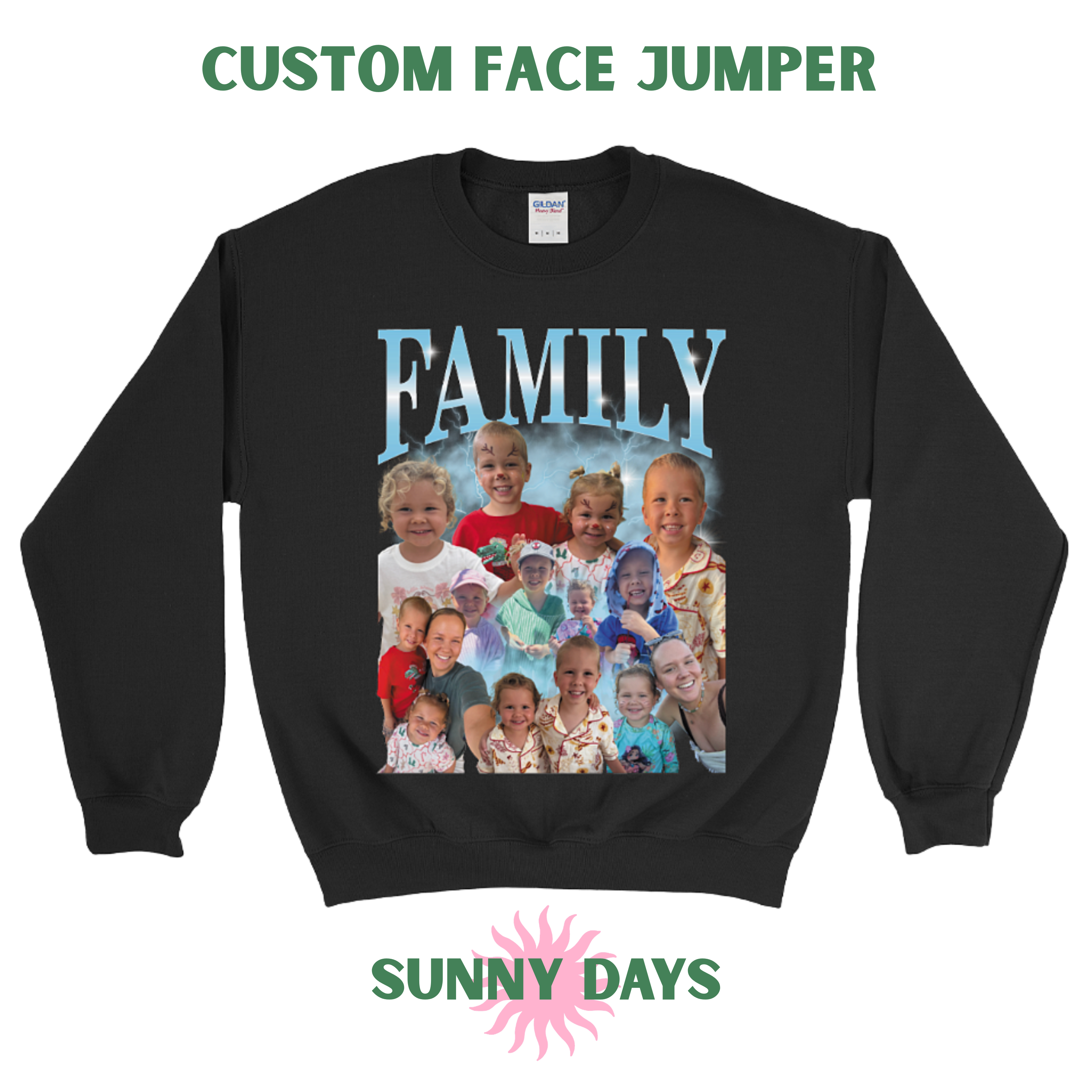 Custom Face Jumper