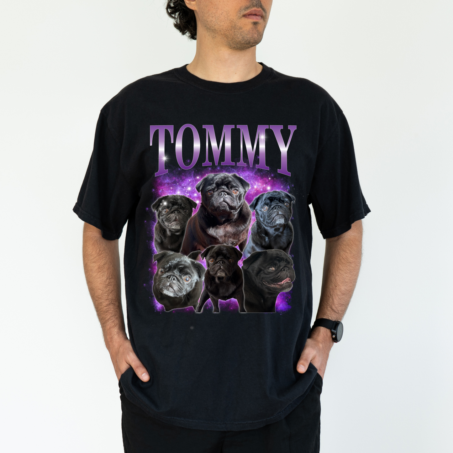 Purple Custom Bootleg Vintage T-Shirt