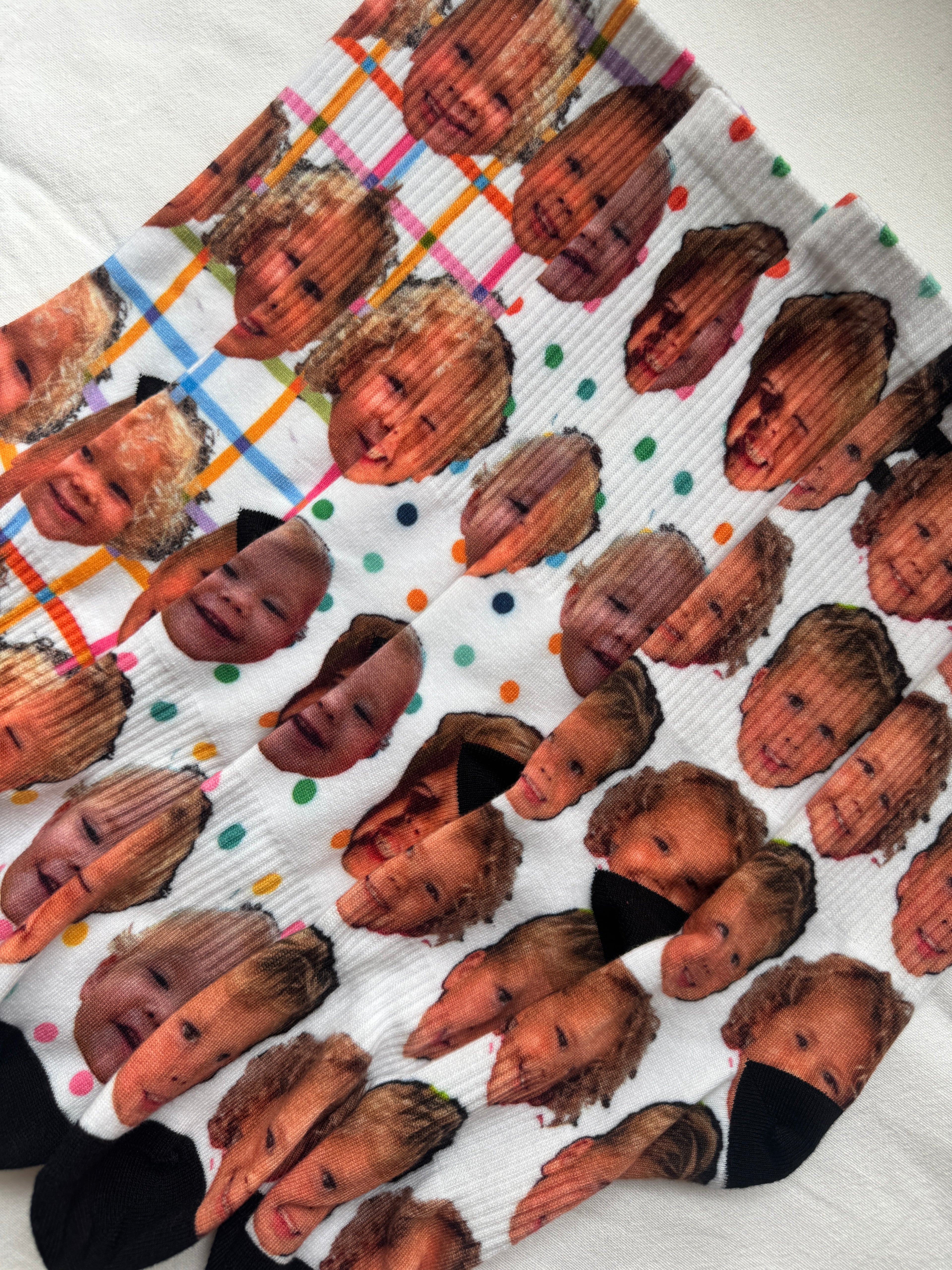 custom face socks
