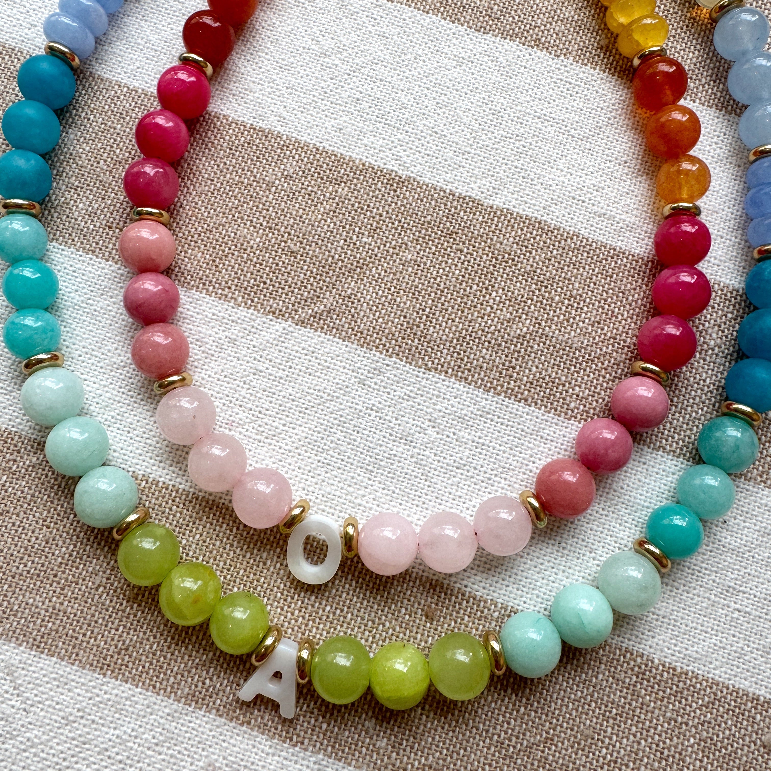 Custom initial necklaces