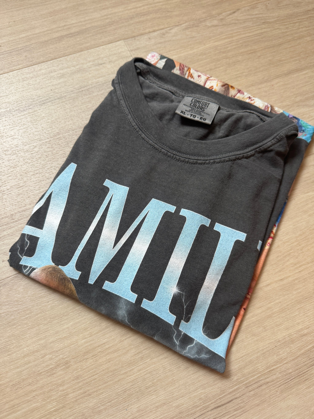 Sky Blue Valentine's Custom T-Shirt