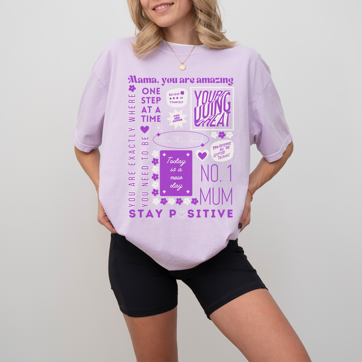 Positive Motherhood Affirmation Club T-Shirt