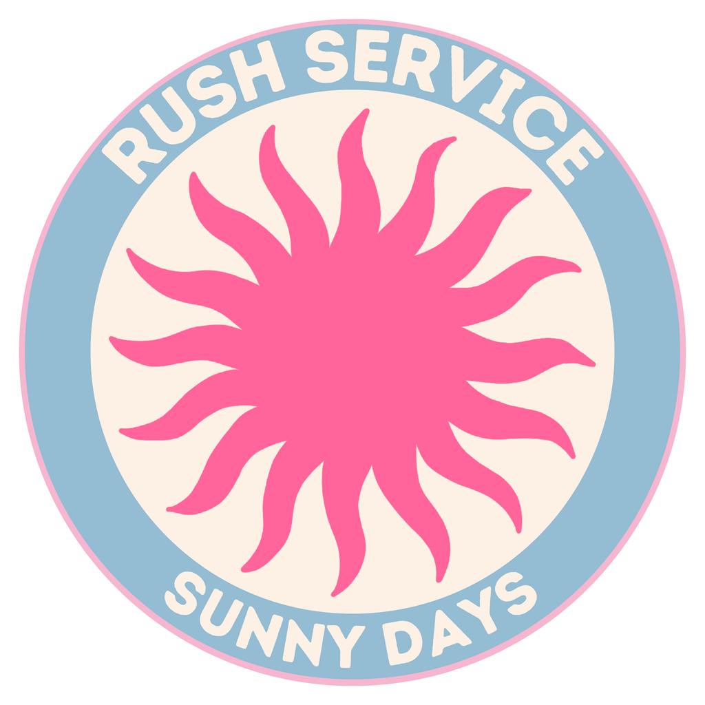 RUSH Printing service - same day printing once design has been created