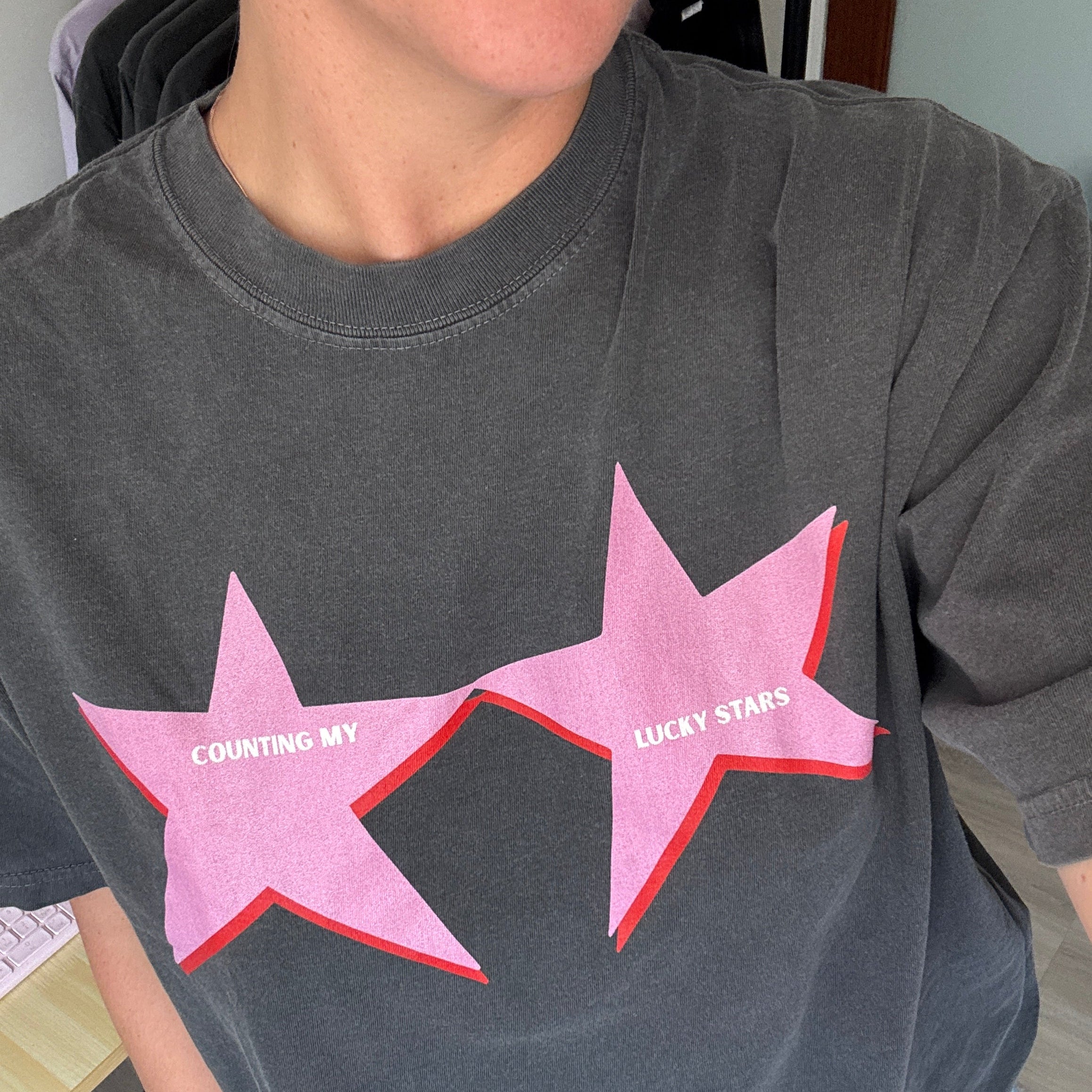 counting my lucky stars tshirt