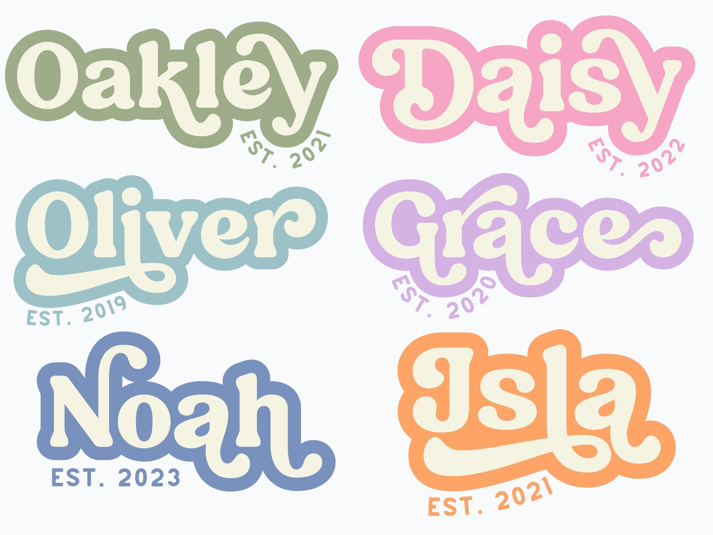 Custom Kids Name T-Shirt