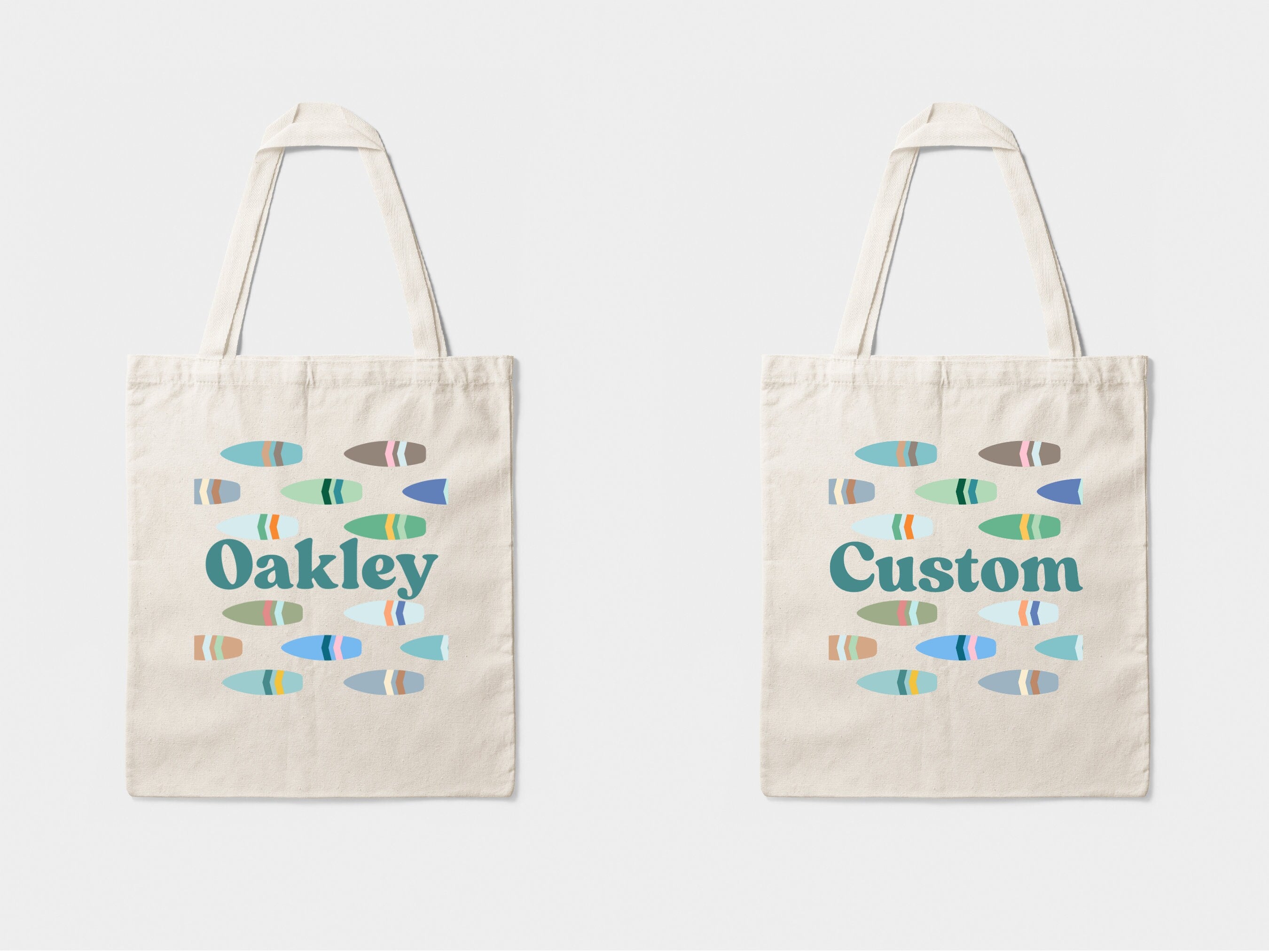 Custom Surfer Tote Bag