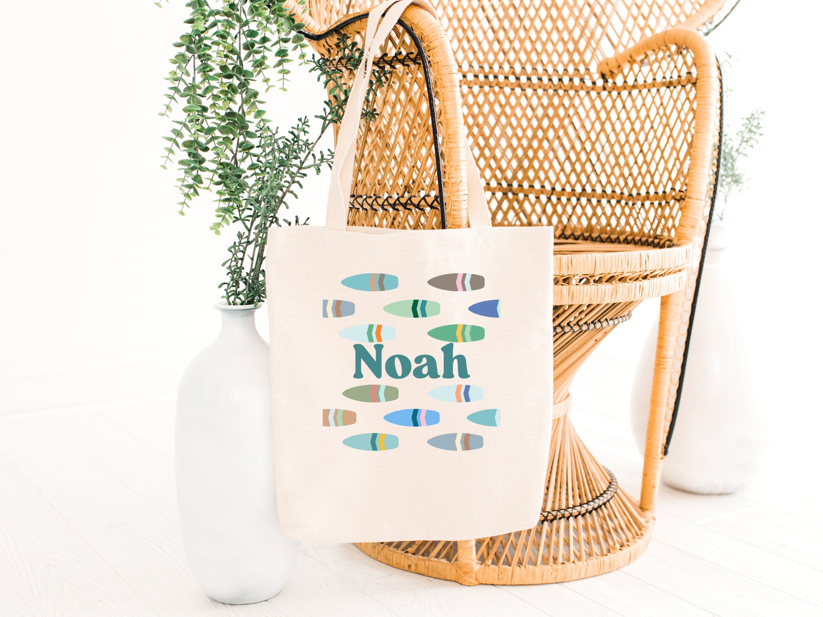 Custom Surfer Tote Bag