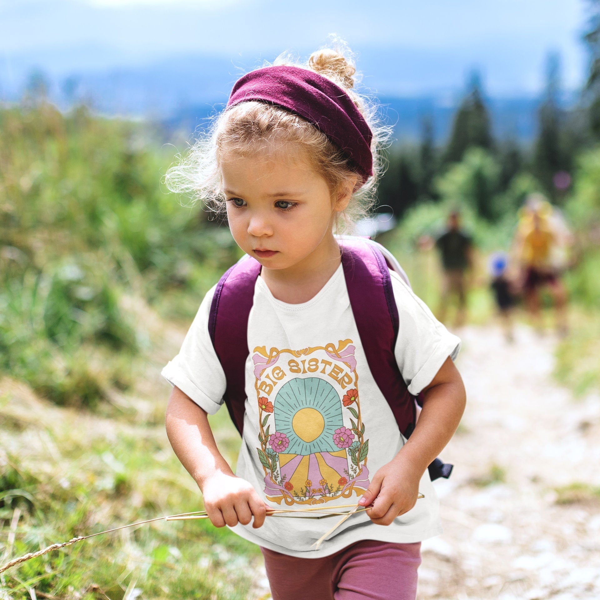 Hippie Big Sister T-Shirt