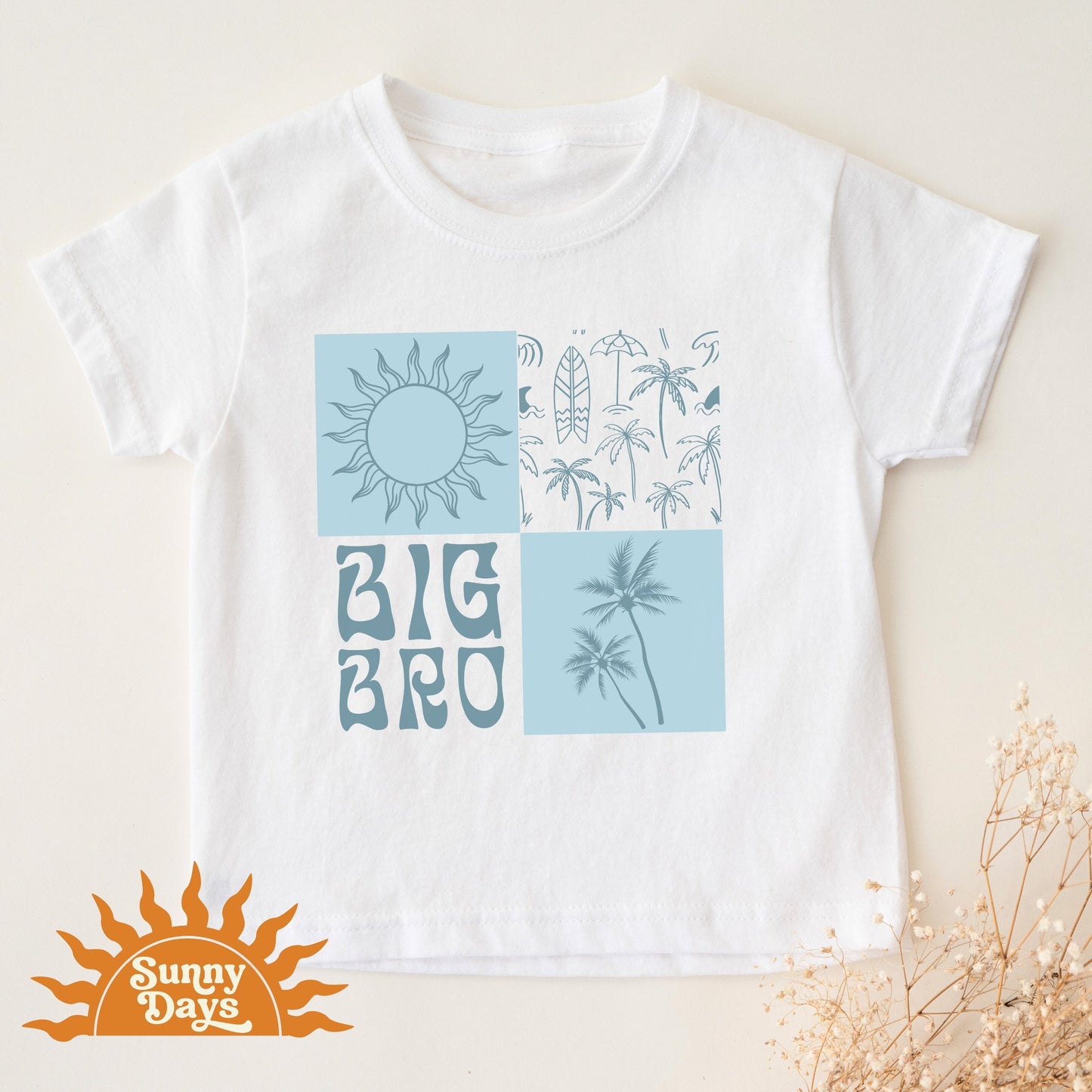 Big Brother Boho Baby Announcement T-Shirt