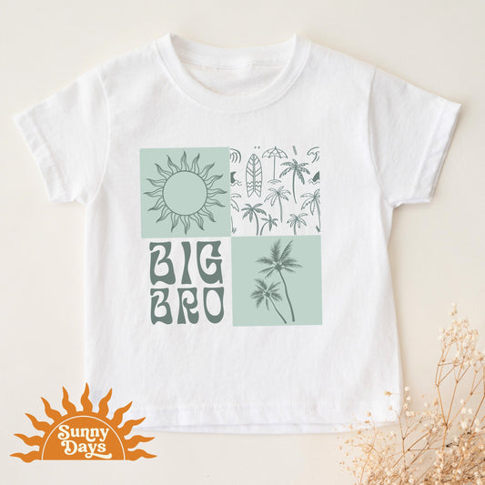 Big Brother Boho Baby Announcement T-Shirt