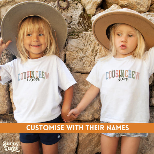 New to Cousin Crew Matching Shirts