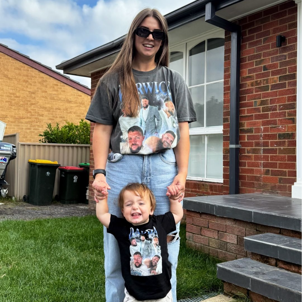 matching mum and son shirts