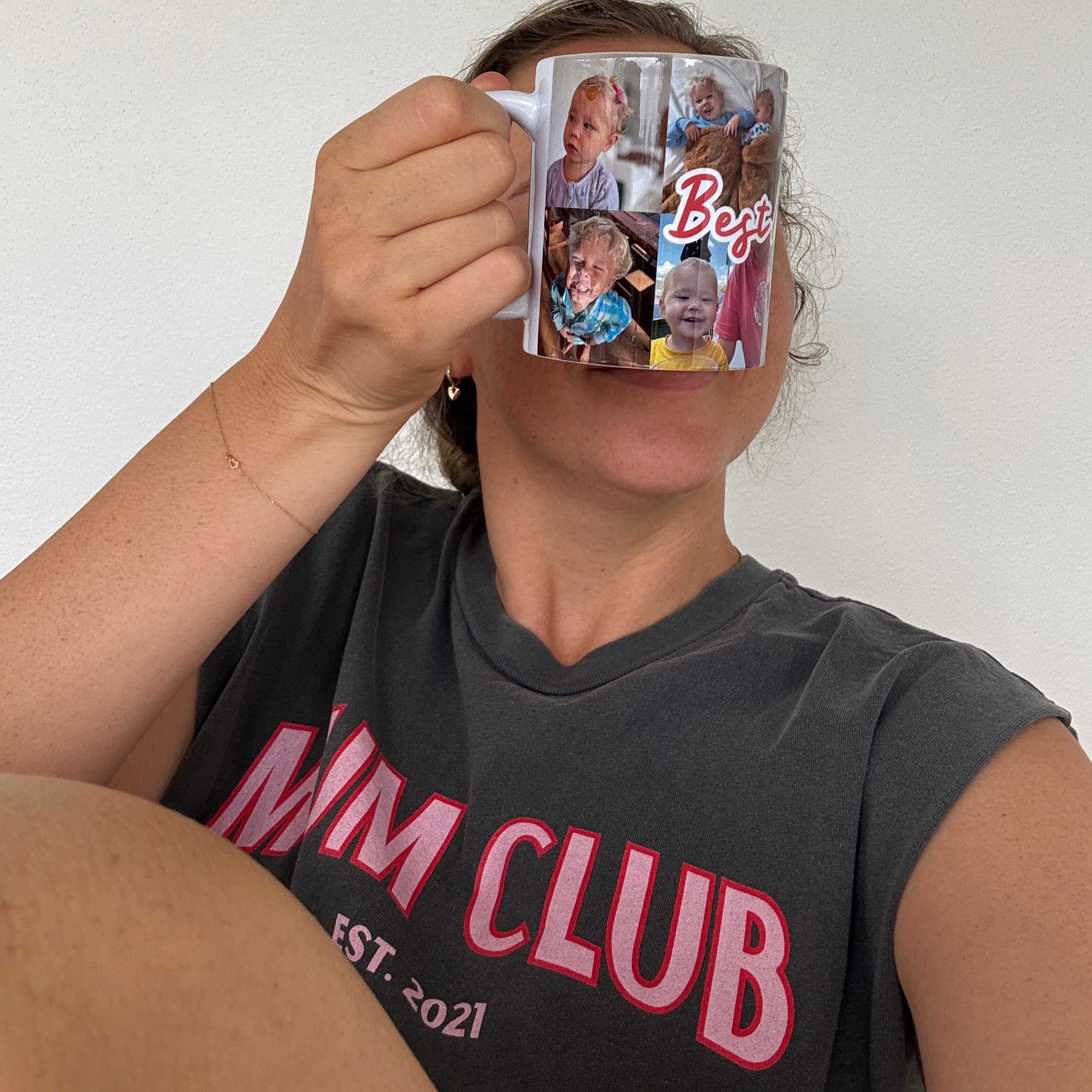Mum Club Sleeveless Tee