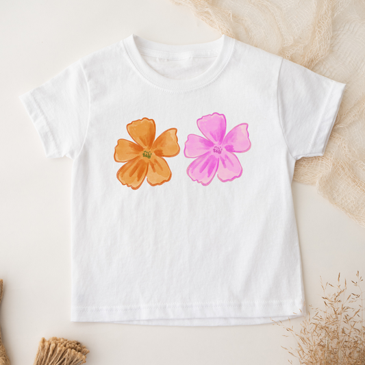 Two Flowers Tee