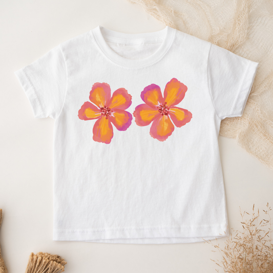 Two Flowers Tee