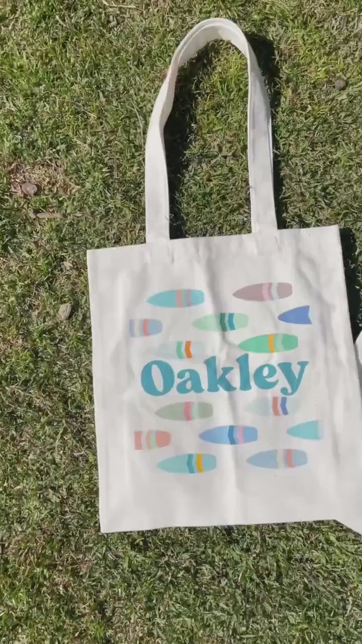 Custom Surfer Tote Bag
