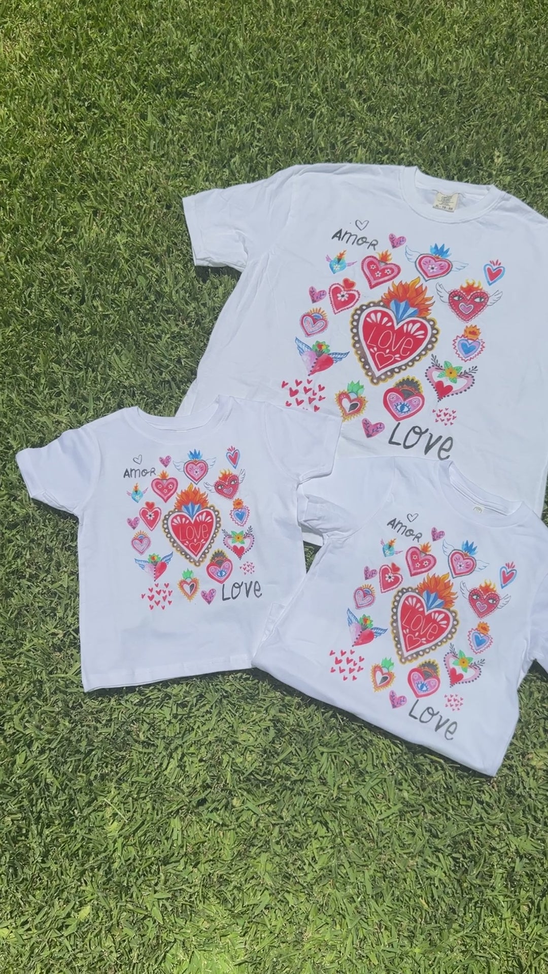 Retro Love Adult Tee ☀︎