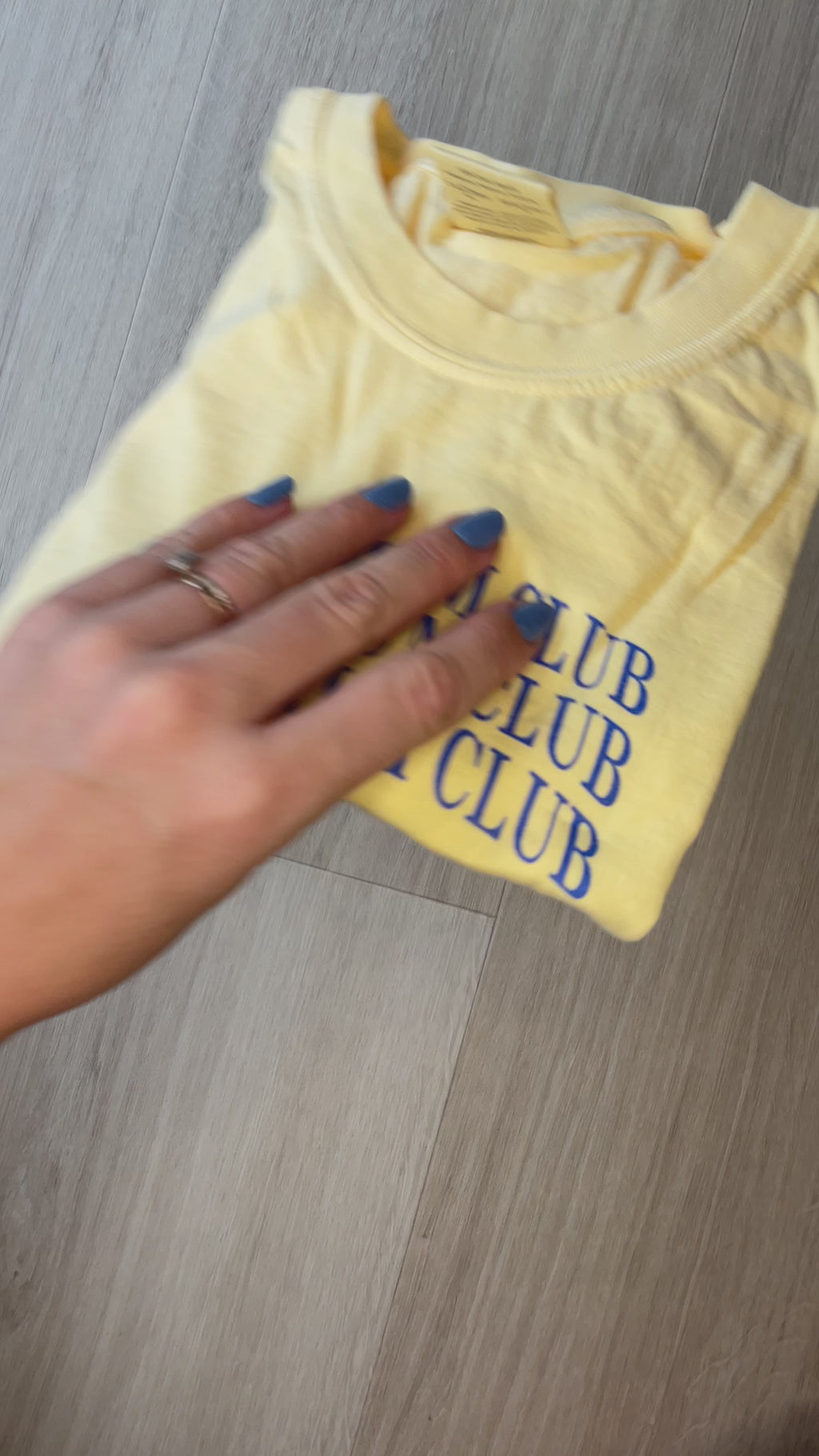 Tired Mum's Club T-Shirt (front side print only)